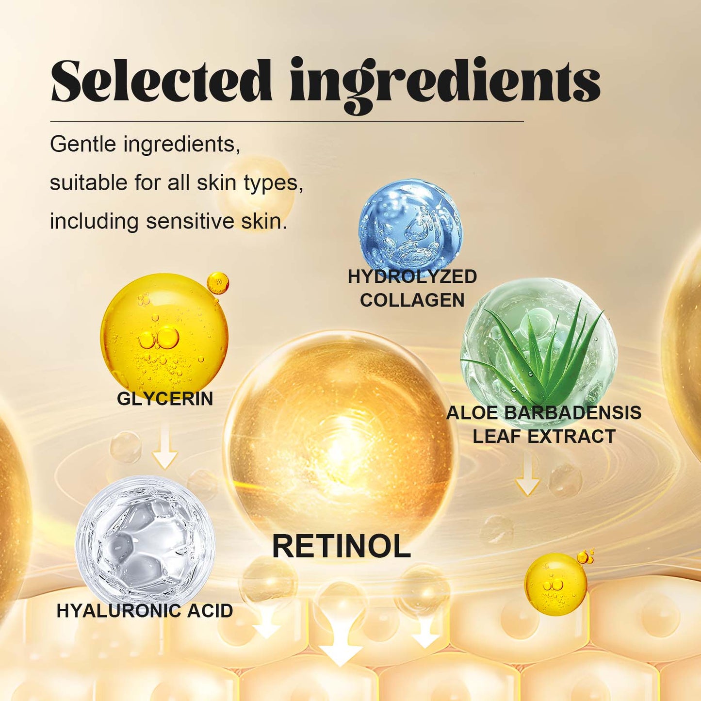 Luméxa Retinol Eye Mask – Collagen & Aloe Vera | 60 Patches